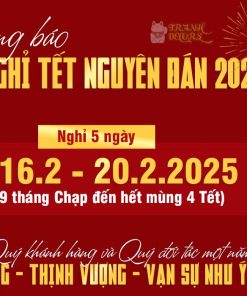 Banner thông báo lịch nghi Tết Nguyên Đán 2026