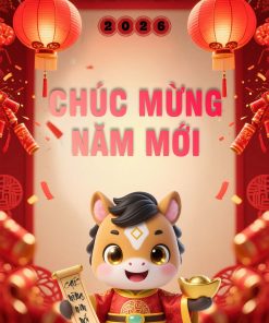Hình nền năm mới Bính Ngọ 2026