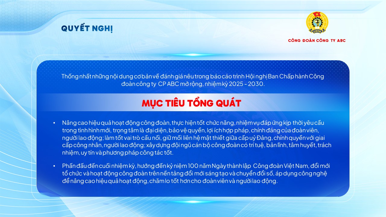 Quyết nghị Đại hội