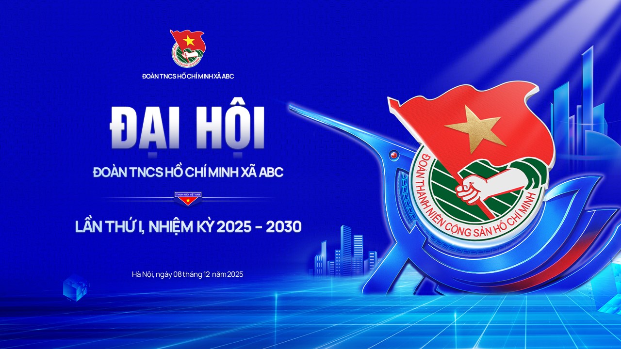 Slide PowerPoint Đại hội Đoàn