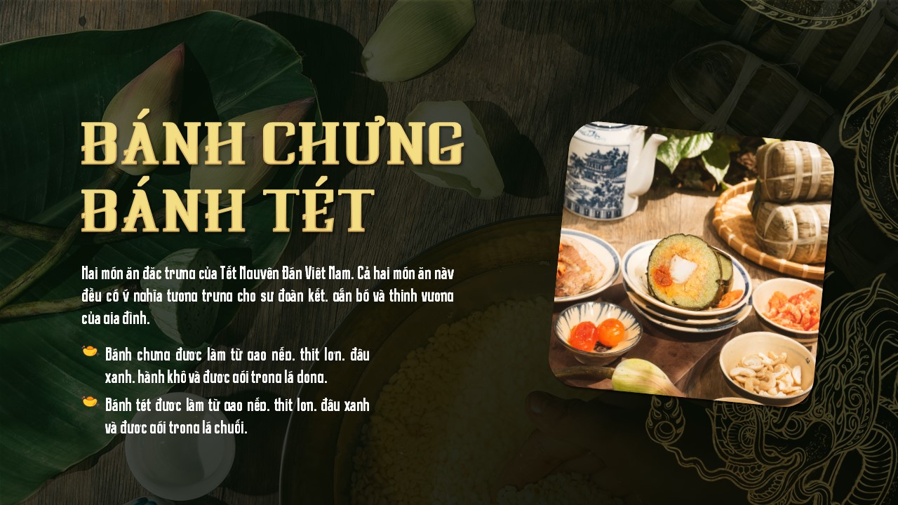 Bán chưng bánh Tét món ăn cổ truyền Tết Nguyên Đán