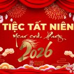 Mẫu phông nền backdrop Tiệc Tất Niên 2026 Year end Party