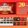 Slide PowerPoint Tết Cổ Truyền Việt Nam 20 Trang, tặng phông chữ