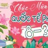 Banner chúc mừng Quốc tế phụ nữ 8-3