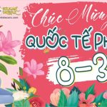 Banner chúc mừng ngày Quốc tế phụ nữ 8-3