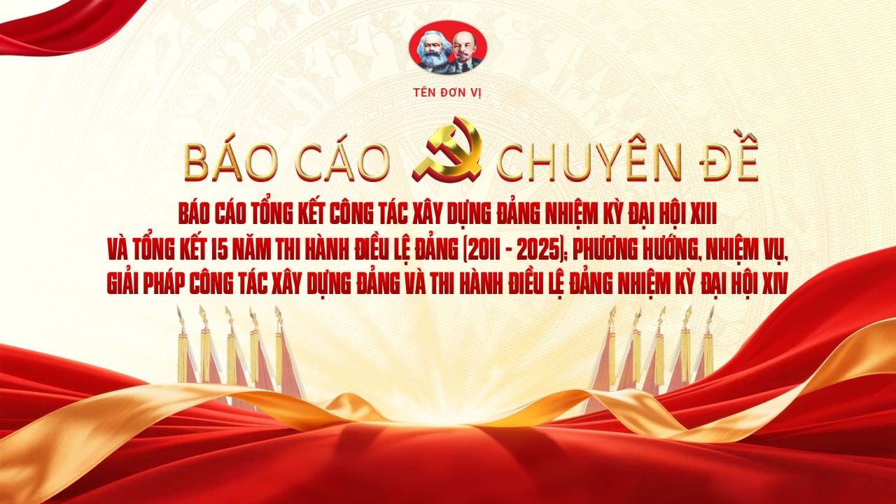 Báo cáo viên tuyên truyền Nghị quyết Đại hội XIV của Đảng