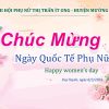 Mẫu backdrop chào mừng ngày Quốc tế phụ nữ 8-3