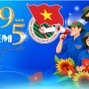 Mẫu backdrop kỷ niệm ngày thành lập Đoàn TNCS Hồ Chí Minh