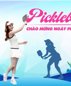 Mẫu background giải đấu Pickleball