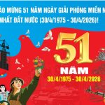 Mẫu banner chào mừng ngày giải phòng miền Nam 30-4