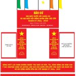 Mẫu market cổng chào bầu cử Đại biểu Quốc hội