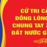 Mẫu pano chào mừng ngày bầu cử Đại biểu khoá XVI
