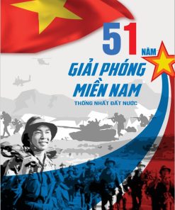 Mẫu pano dọc kỷ niệm ngày giải phóng miền Nam 30-4