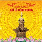 Mẫu phông nền mừng Đại lễ Giỗ Tổ Hùng Vương 10-3