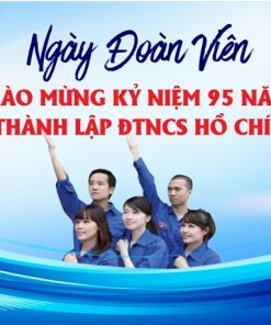 Mẫu phông nền ngày thành lập Đoàn thanh niên