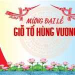 Mẫu phông nền sân khấu Lễ Giỗ Tổ Hùng Vương 10 tháng 3