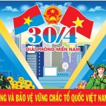 Pano chào mừng ngày giải phóng miền Nam 30-4