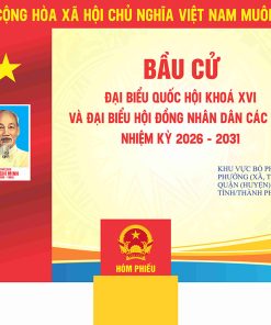 Phông background điểm bầu cử Quốc hội