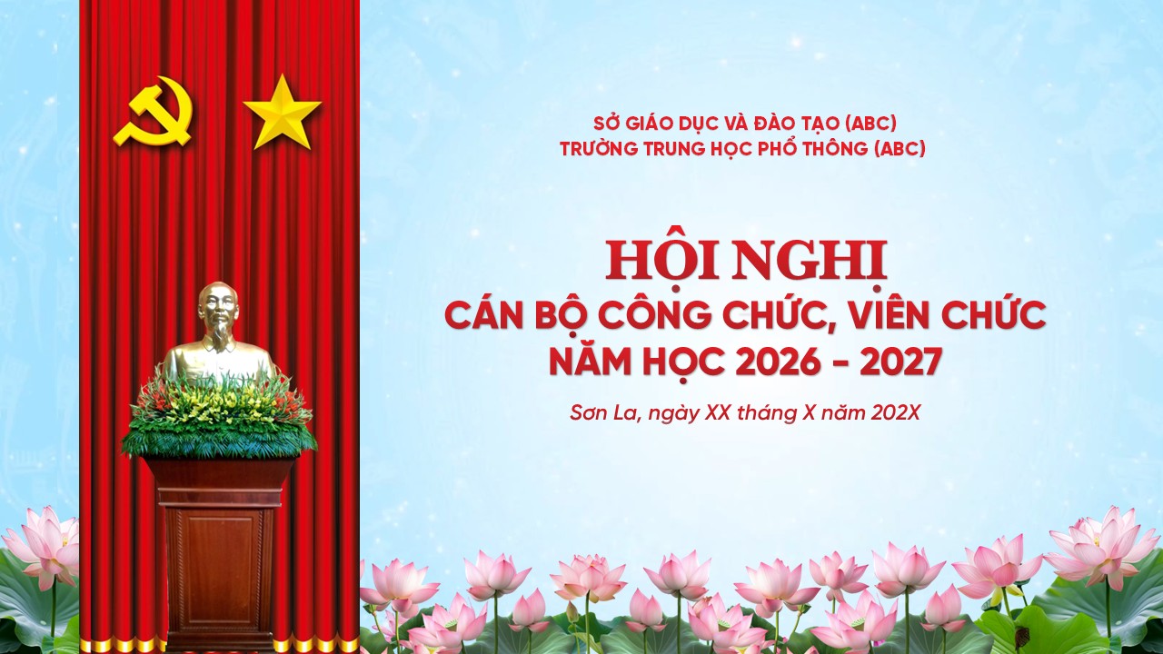 Slide Hội nghị cán bộ, công chức, viên chức, người lao động 47 trang 20 Phông nền hội nghị cán bộ, công chức, viên chức, người lao động