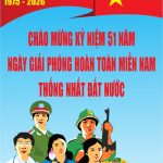 Poster chào mừng ngày giải phóng miền Nam 30-4
