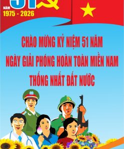 Poster chào mừng ngày giải phóng miền Nam 30-4