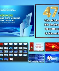 Slide Hội Nghị Cán Bộ, Công Chức Viên Chức, Người Lao Động 47 Trang