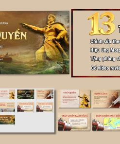 Slide Ngô Quyền và chiến thắng Bạch Đằng 13 trang