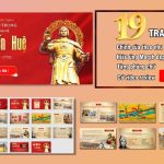 Slide vua Quang Trung – Nguyễn Huệ 19 trang, tặng phông chữ