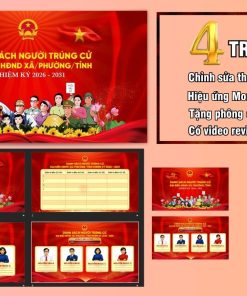 Slide danh sách người trúng cử Đại biểu HĐND khoá XVI 2026 - 2031