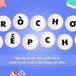Slide trò chơi xếp chữ vui nhộn 15 trang