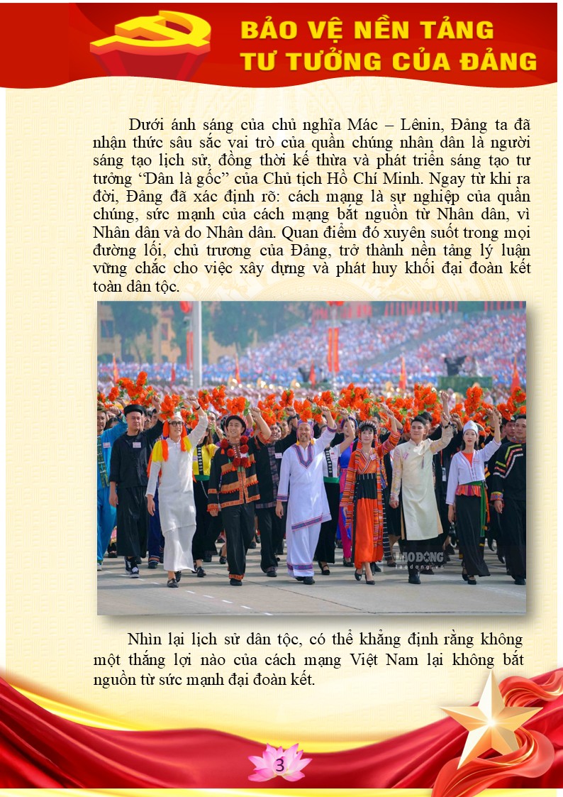 Dưới ánh sáng của chủ nghĩa Mác - Lê nin