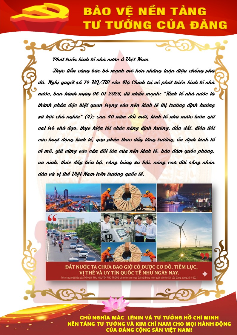 Phát triển kinh tế Nhà nước ở Việt Nam