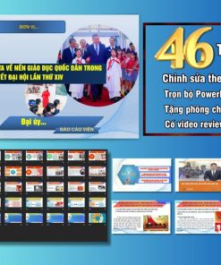 Slide báo cáo viên nền giáo dục Quốc dân, 46 trang