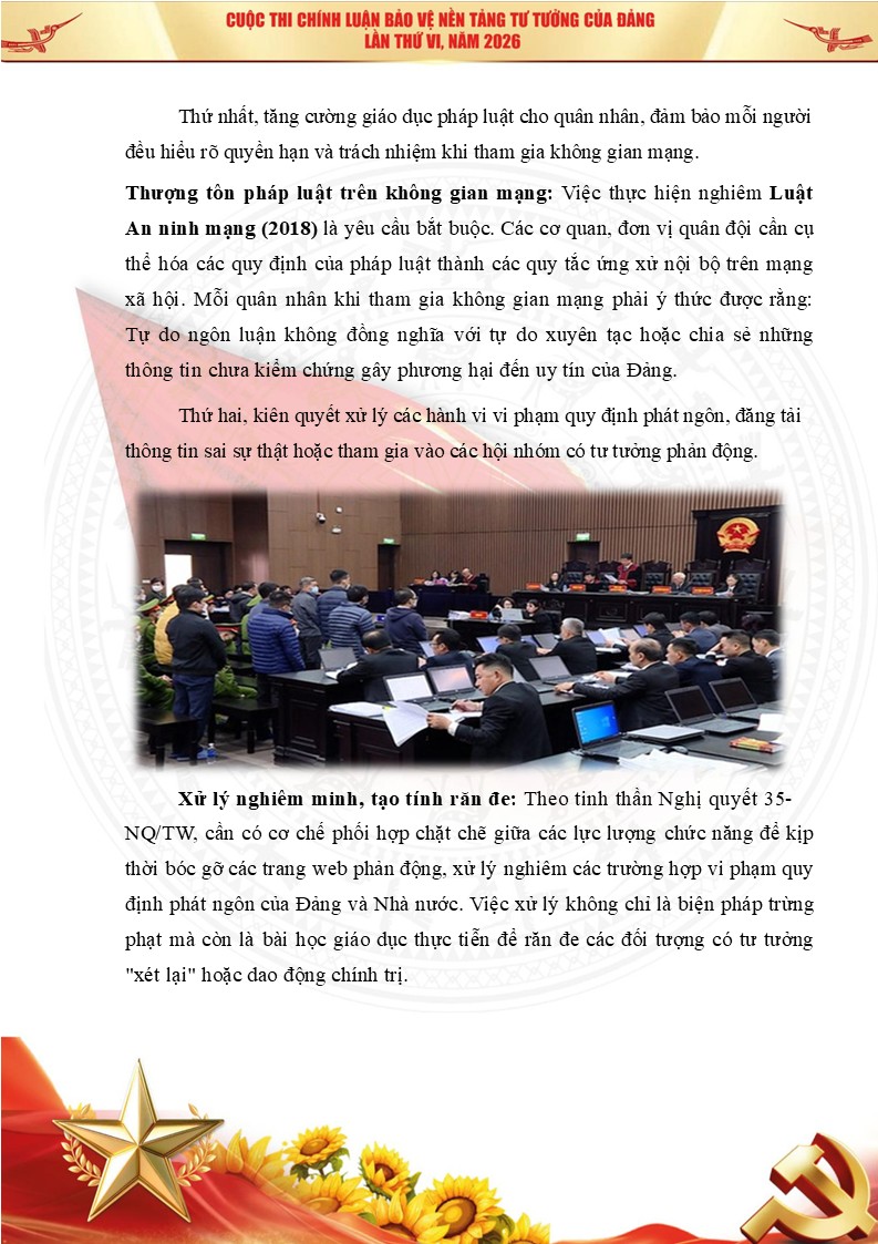 Thượng tôn pháp luật trên không gian mạng