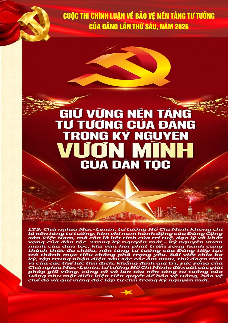 Mẫu bài dự thi chính luận bảo vệ nền tảng tư tưởng của Đảng lần thứ 6 8 Trích nội dung chủ nghĩa Mác - Lê Nin, tư tưởng Hồ Chí Minh