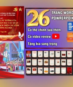 Bài thi chính luận bảo vệ nền tảng tư tưởng của Đảng thể loại tạp chí