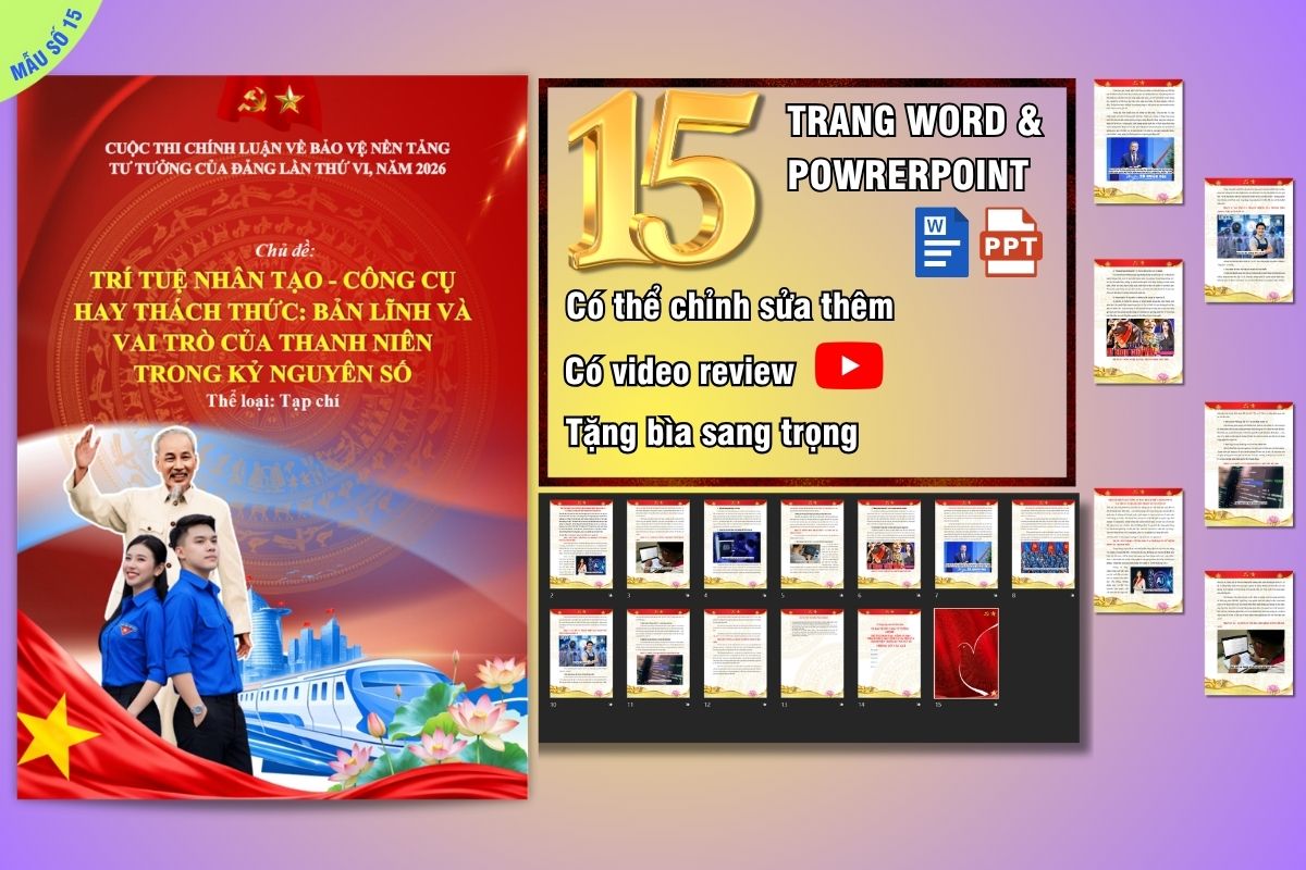 Bản file bài dự thi chính luận bảo vệ nền tảng tư tưởng của Đảng 2026 Bản file bài dự thi chính luận bảo vệ nền tảng tư tưởng của Đảng 2026