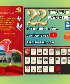 Mẫu Word bài dự thi chính luận bảo vệ nền tảng tư tưởng của Đảng 2026