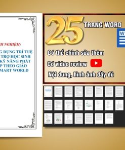 Bản Word sáng kiến kinh nghiệm tiếng Anh cấp THCS