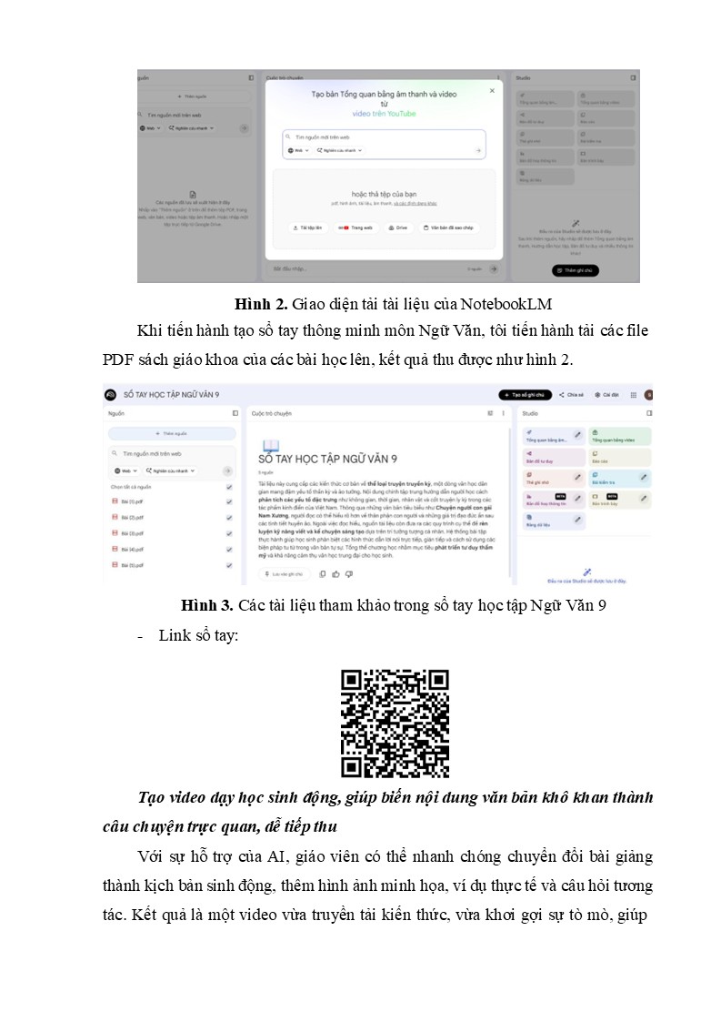 Có tạo mã QR hỗ trợ học sinh
