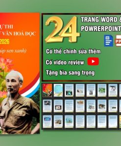Mẫu Word bài dự thi Đại sứ văn hoá đọc cho tiểu học