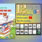 Mẫu bài dự thi Đại sứ văn hoá đọc 2026 bản Word