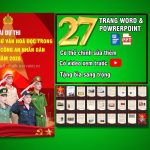 Bản Word bài dự thi Đại sứ văn hoá đọc Công an Nhân Dân 2026