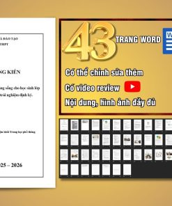 Mẫu sáng kiến kinh nghiệm cho chủ nhiệm Trung học Phổ thông, năm 2026