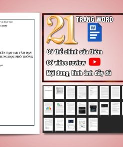 Mẫu sáng kiến kinh nghiệm môn toán Trung học Phổ thông