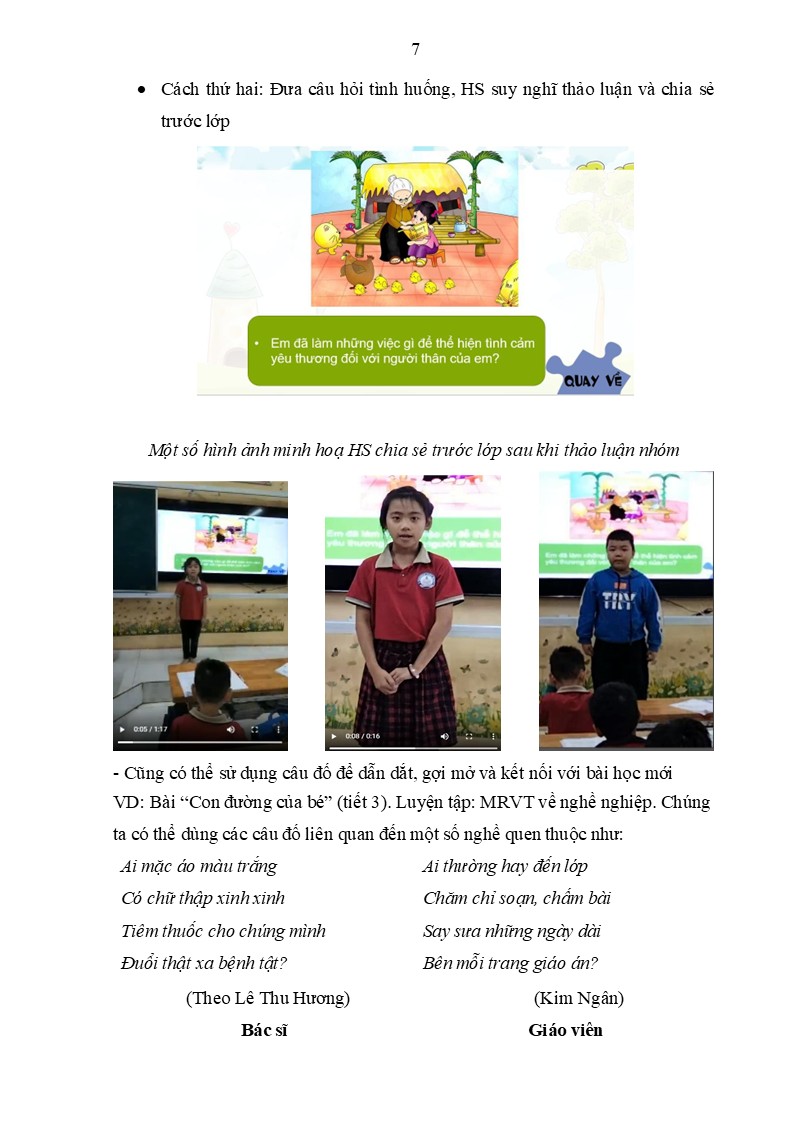 Mẫu Word sáng kiến kinh nghiệm tiểu học 9 Ví dụ thực tế