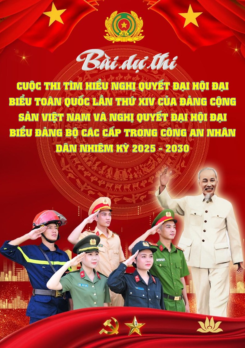 Mẫu bài cuộc thi tìm hiểu Nghị quyết Đại hội Đại biểu toàn quốc lần thứ XIV của Đảng Cộng Sản Việt Nam 6 Bìa cuộc thi tìm hiểu Nghị quyết Đại hội Đại biểu toàn quốc lần thứ XIV của Đảng Cộng Sản Việt Nam