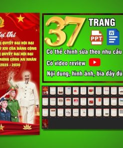 Mẫu bài cuộc thi tìm hiểu Nghị quyết Đại hội Đại biểu toàn quốc lần thứ XIV của Đảng Cộng Sản Việt Nam