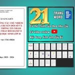 Mẫu sáng kiến kinh nghiệm Công tác chủ nhiệm cấp THPT, năm 2026
