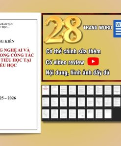 Mẫu sáng kiến kinh nghiệm Công tác chủ nhiệm cấp Tiểu học năm 2026
